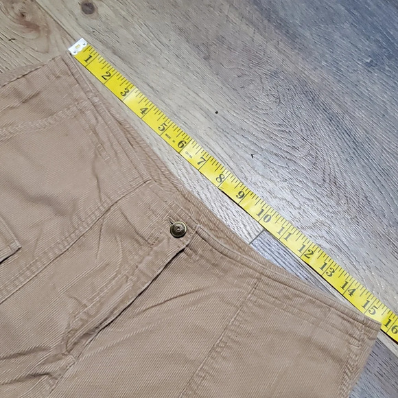 Lauren Ralph Lauren tan corduroy cargo pants excellent condition - Picture 4 of 9